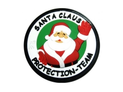 Santa Claus Protection Team 3D Rubber Patch