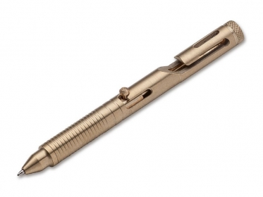 Bker Plus Tactical Pen Cal .45 CID Brass