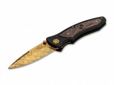 Bker Tirpitz-Damascus Gold