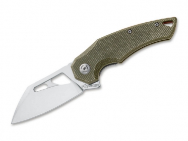 Fox Atrax Micarta OD Green