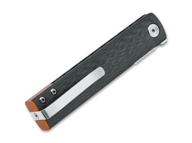 Fox Knives Chnops Carbon Fiber Satin Orange