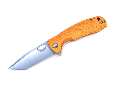 Honey Badger Tanto Flipper Medium Orange