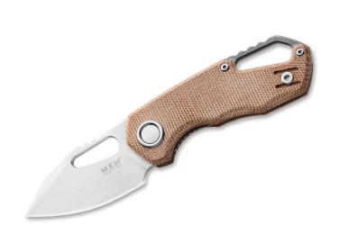 MKM Isonzo M390 Clippoint Micarta Natural