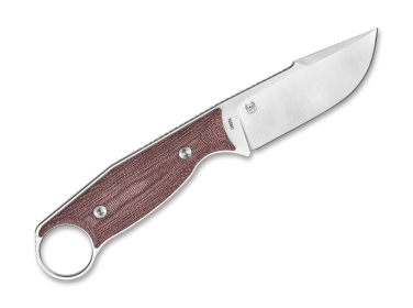 Real Steel Furrier Harpoon Micarta Red