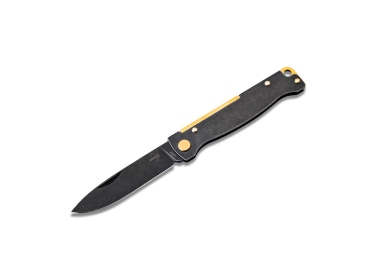 Bker Plus Atlas Black Stonewash Brass