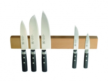 Herbertz Magnetic Knife Rack - Wood